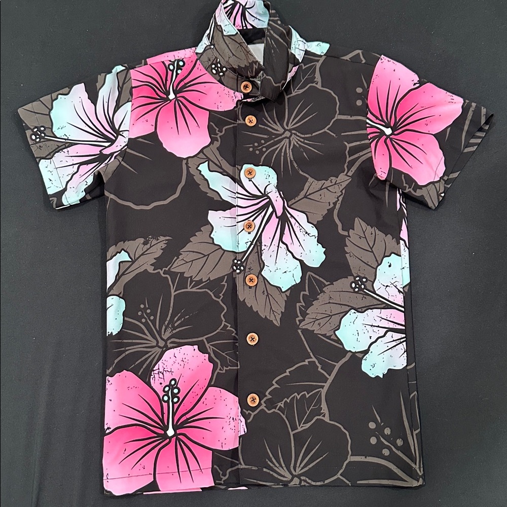 Floral Aloha Button-Up Shirt